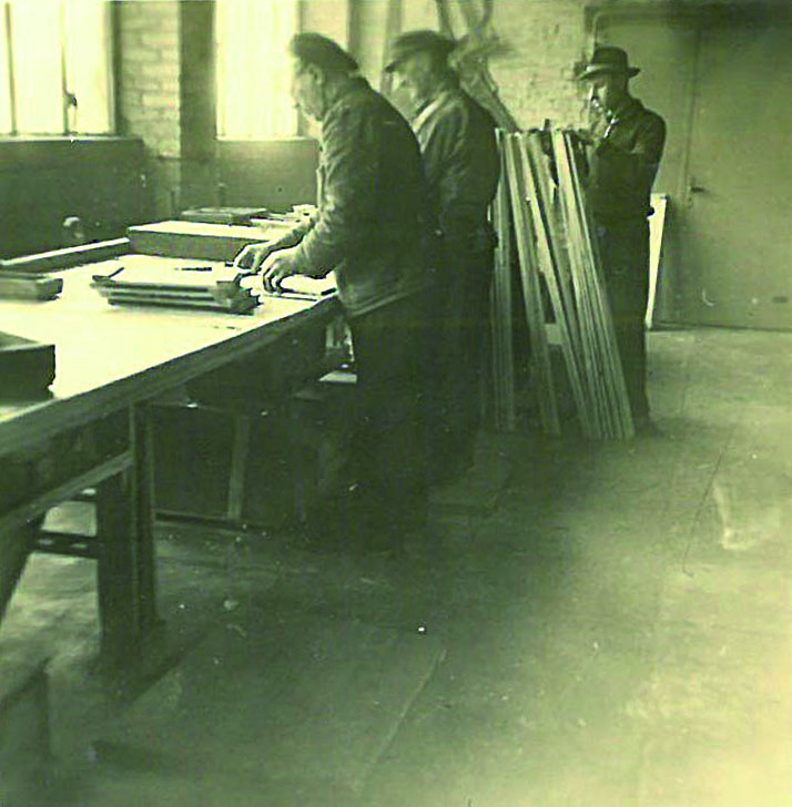 Photo historique Emballages en bois